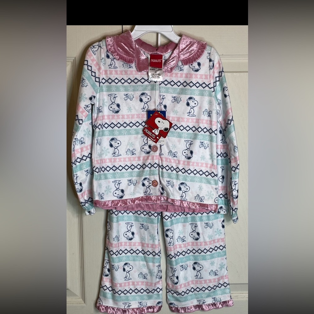 Peanuts Snoopy & Woodstock 2Pc Pajama Set (Sizes 4T & 3T available)
